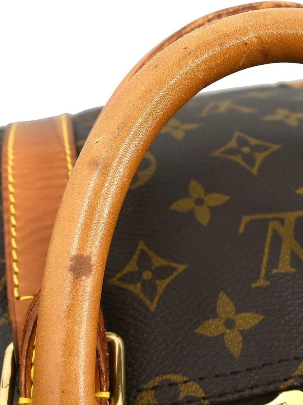 LOUIS VUITTON KEEPALL BANDOULIERE 55 TRAVEL BAG - Picture 4 of 13